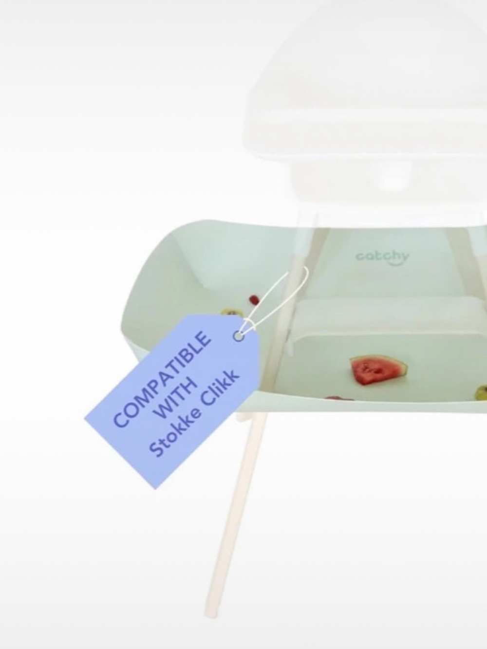 Catchy Mint Green Highchair - Compatible with Stokke Clikk only
